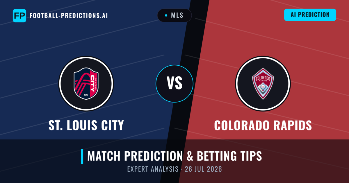 St. Louis City vs Colorado Rapids — match prediction & preview