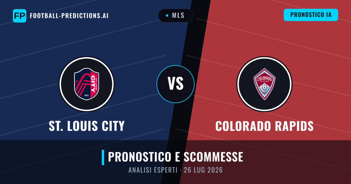 St. Louis City vs Colorado Rapids — pronostico e anteprima del match