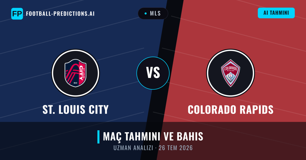 St. Louis City - Colorado Rapids — maç tahmini ve önizleme