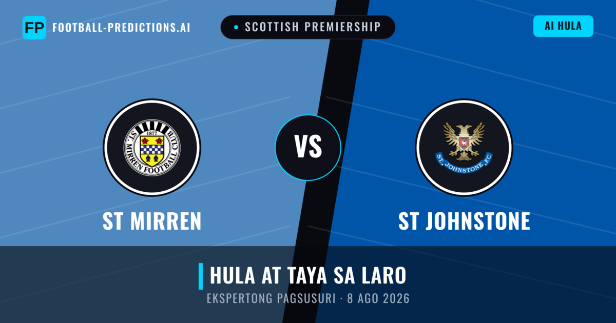 ST Mirren vs St Johnstone — hula at preview ng laban