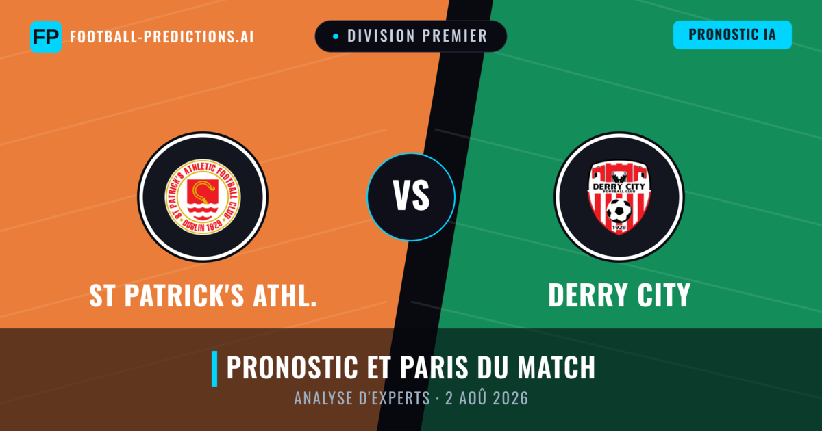 St Patrick's Athl. vs Derry City — pronostic et avant-match