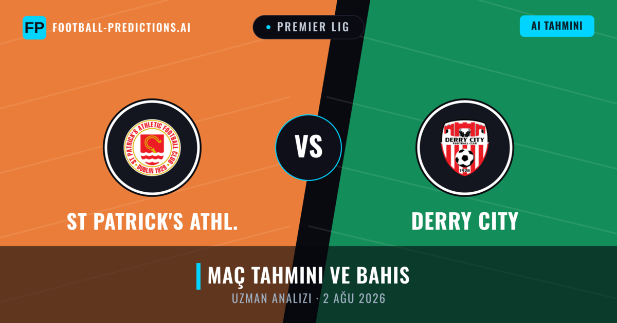St Patrick's Athl. - Derry City — maç tahmini ve önizleme
