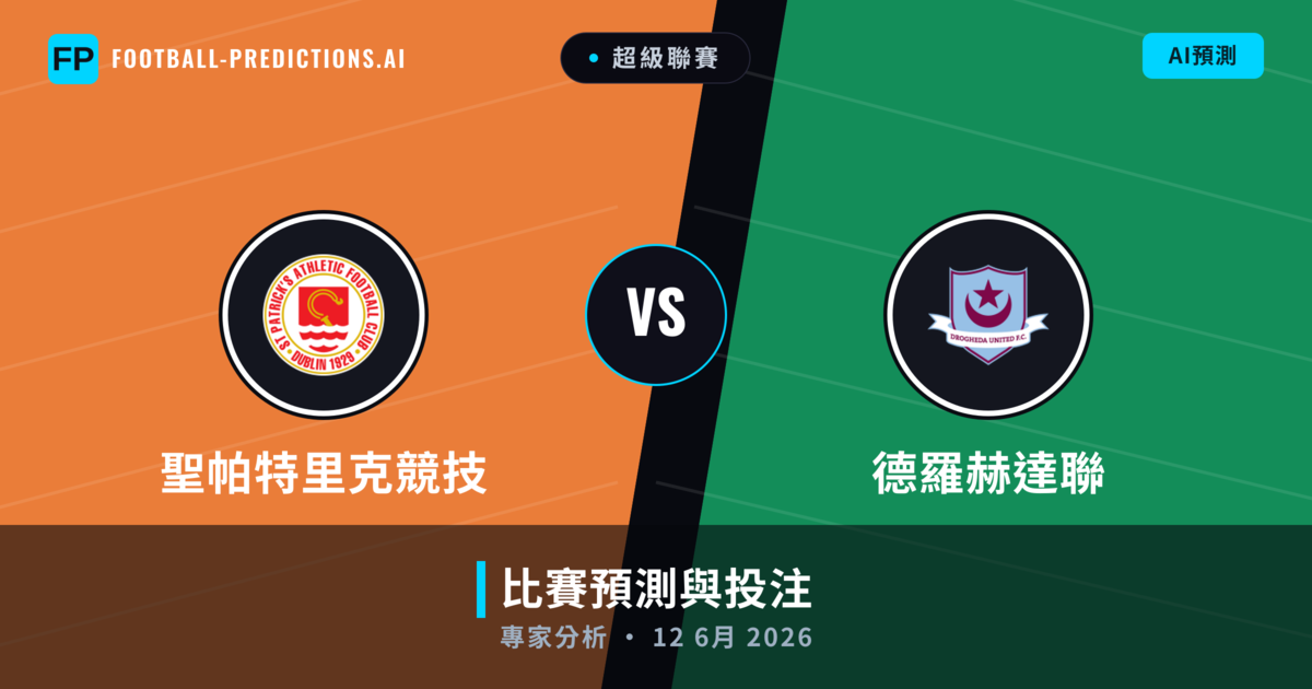 聖帕特里克競技 vs 德羅赫達聯 — 比赛预测和前瞻