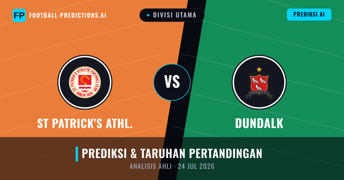 St Patrick's Athl. vs Dundalk — prediksi dan pratinjau pertandingan