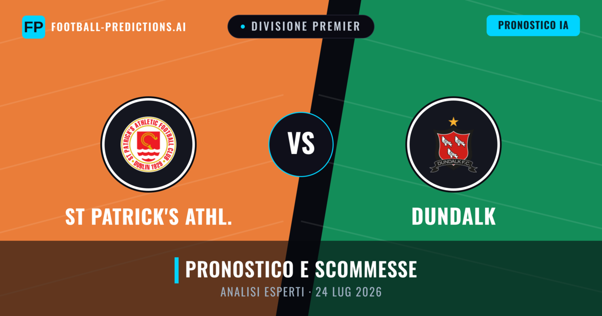 St Patrick's Athl. vs Dundalk — pronostico e anteprima del match