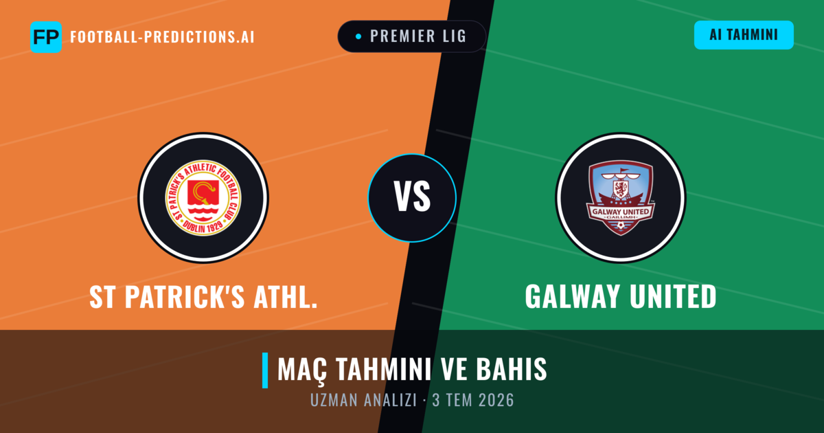 St Patrick's Athl. - Galway United — maç tahmini ve önizleme