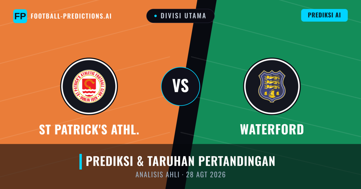 St Patrick's Athl. vs Waterford — prediksi dan pratinjau pertandingan