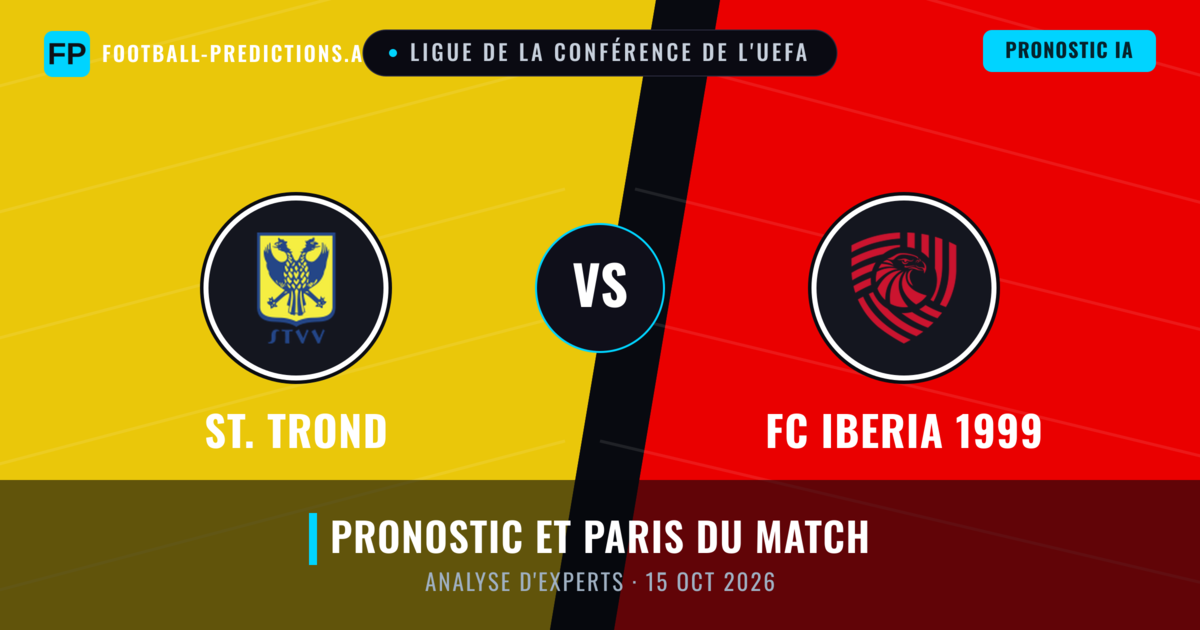 St. Trond vs FC Iberia 1999 — pronostic et avant-match
