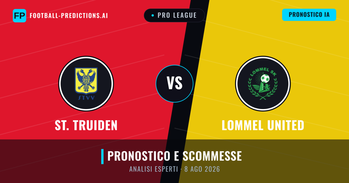St. Truiden vs Lommel United — pronostico e anteprima del match