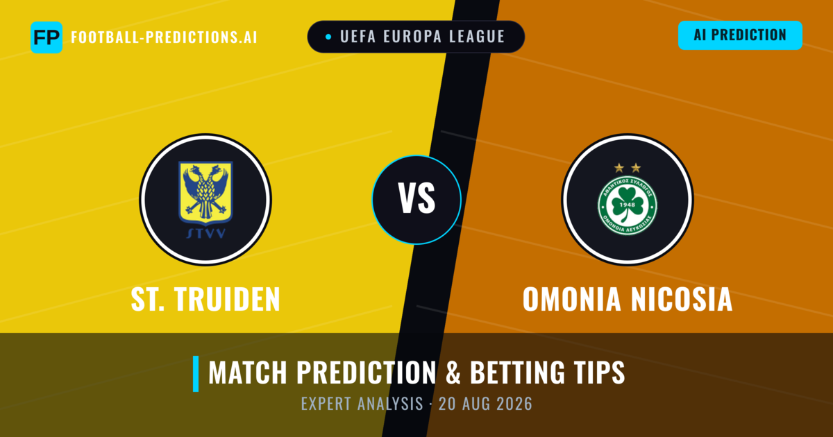 St. Truiden vs Omonia Nicosia — match prediction & preview