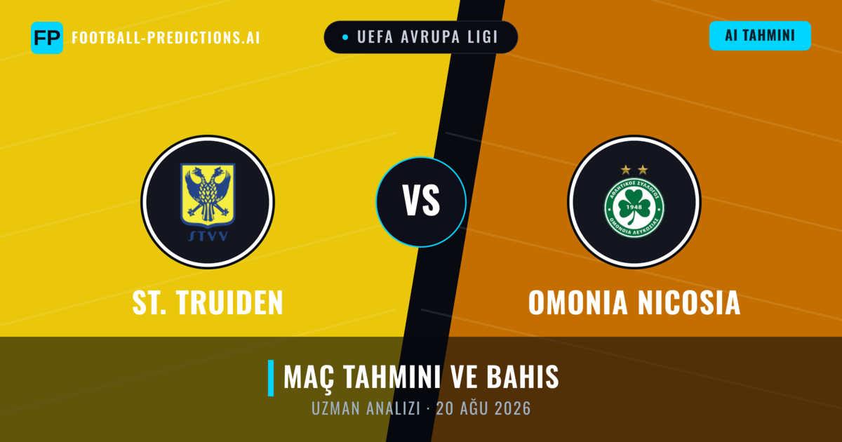 St. Truiden - Omonia Nicosia — maç tahmini ve önizleme