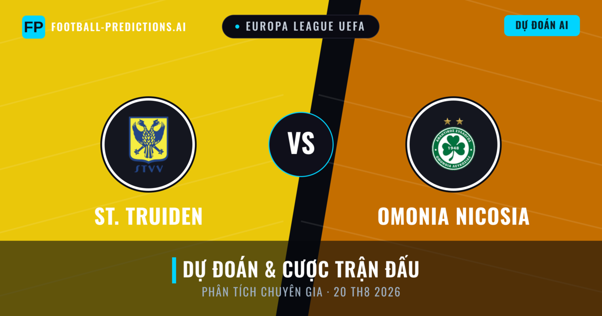 St. Truiden vs Omonia Nicosia — dự đoán và xem trước trận đấu