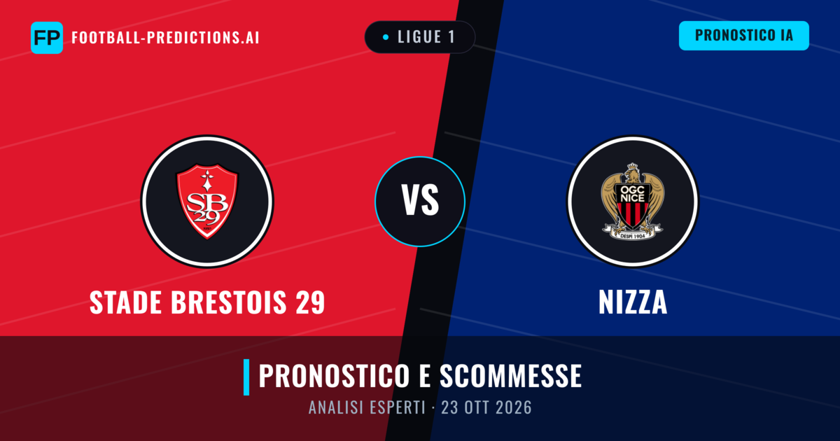 Stade Brestois 29 vs Nizza — pronostico e anteprima del match