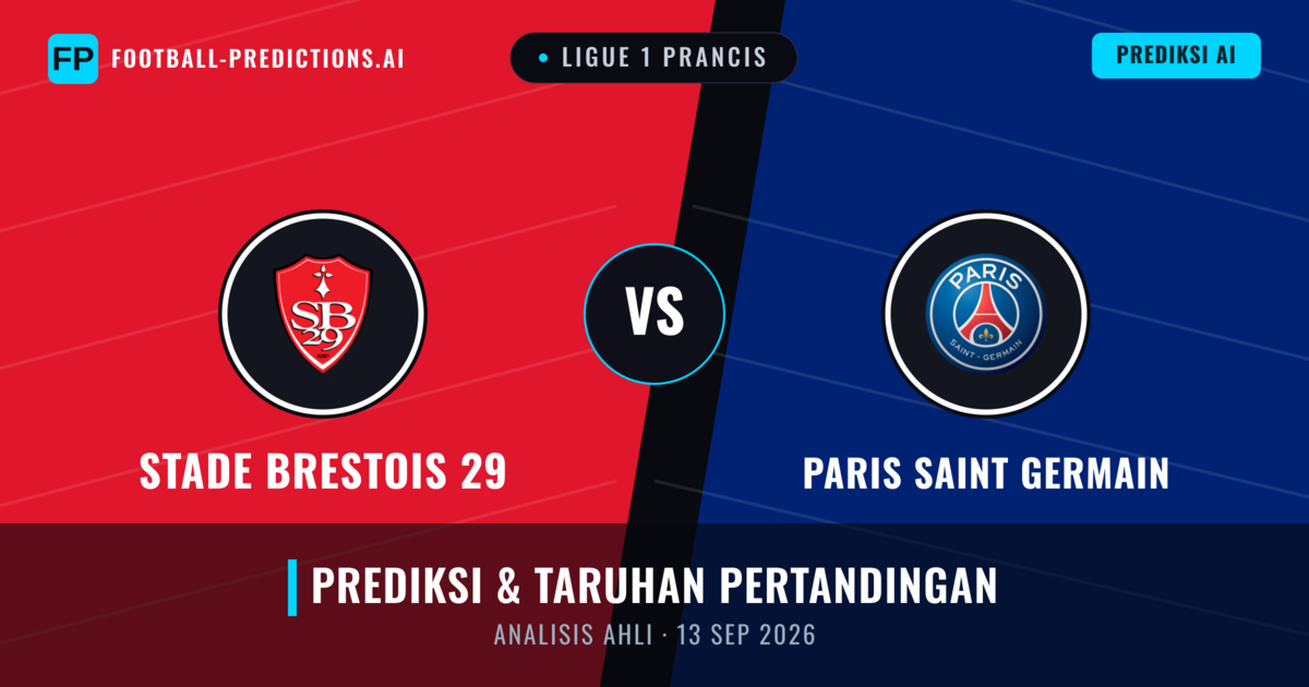 Stade Brestois 29 vs Paris Saint-Germain — prediksi dan pratinjau pertandingan