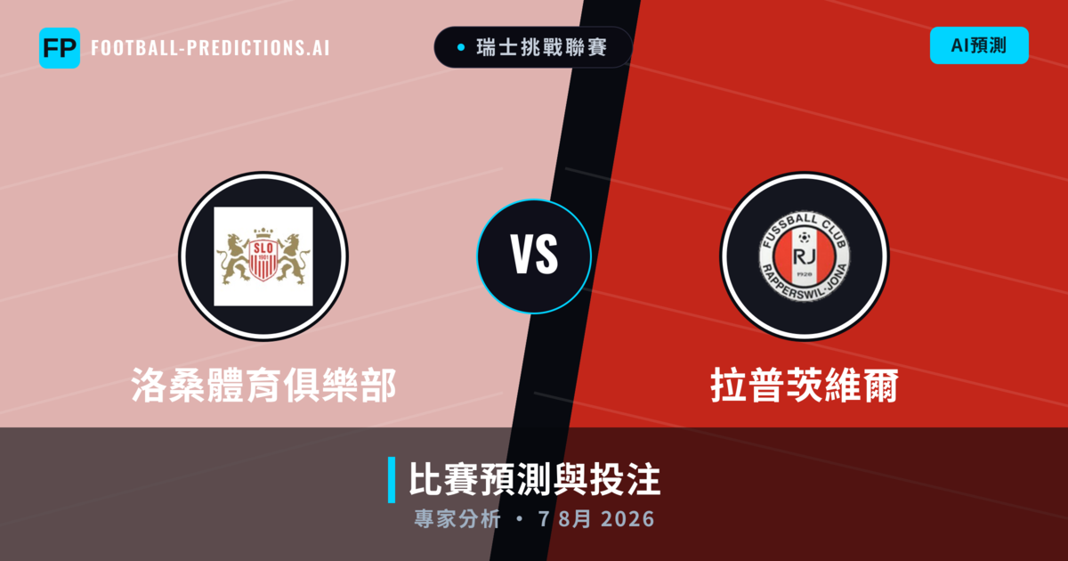 洛桑體育俱樂部 vs 拉普茨維爾 — 比赛预测和前瞻