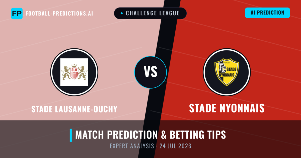 Stade Lausanne-Ouchy vs Stade Nyonnais — match prediction & preview