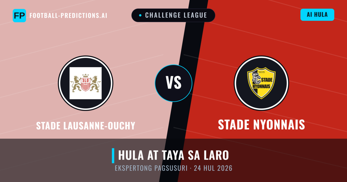 Stade Lausanne-Ouchy vs Stade Nyonnais — hula at preview ng laban