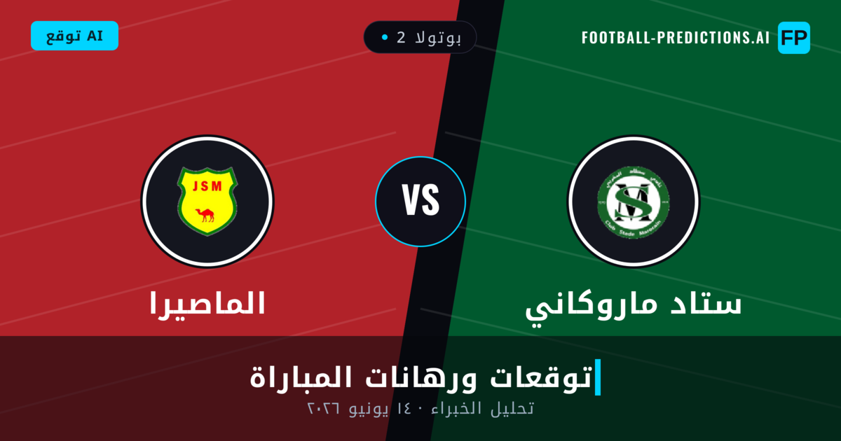 ستاد ماروكاني ضد الماصيرا — توقعات ومعاينة المباراة