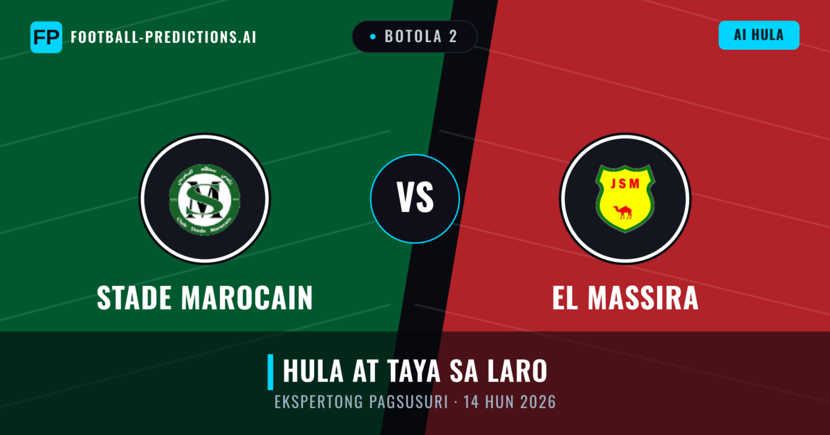 Stade Marocain vs El Massira — hula at preview ng laban