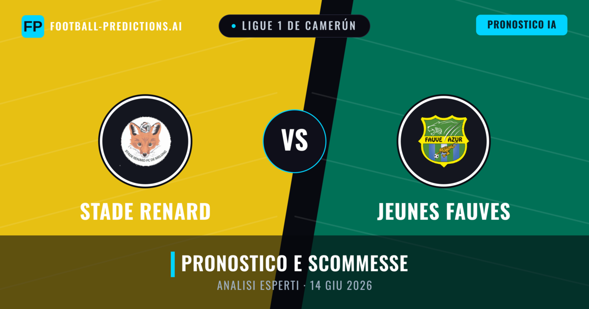 Stade Renard vs Jeunes Fauves — pronostico e anteprima del match