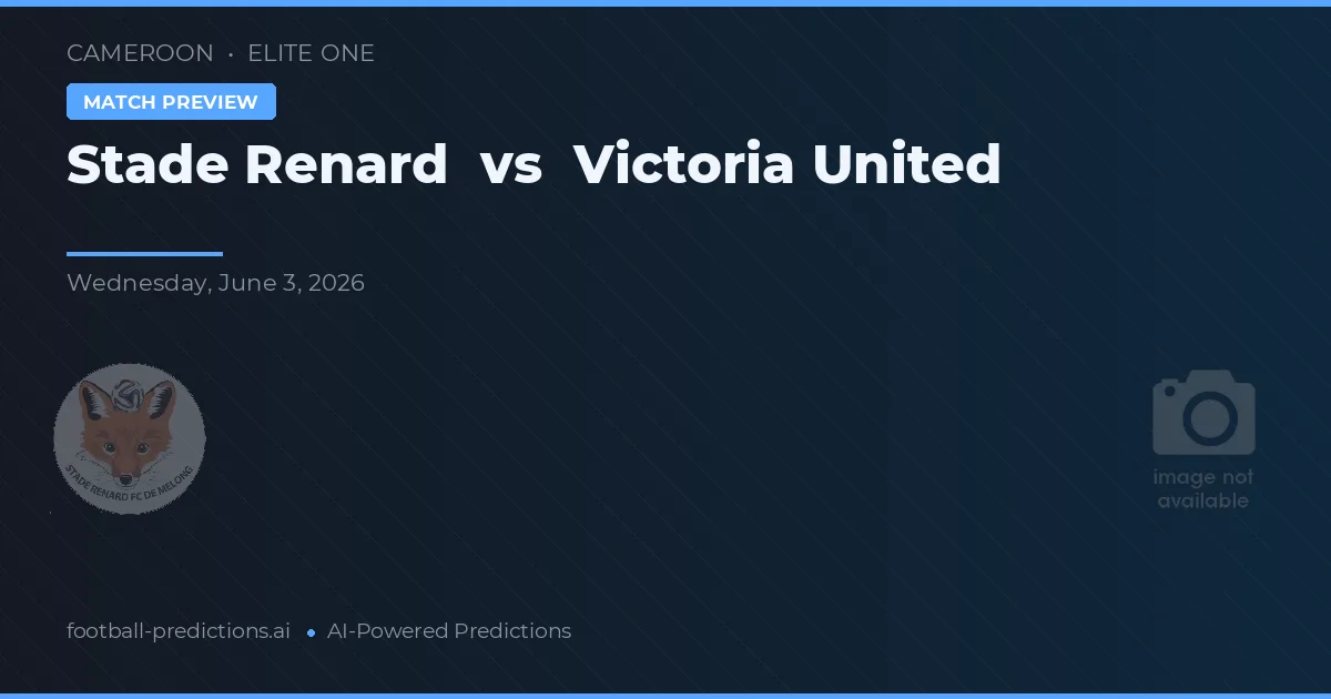 Stade Renard vs Victoria United — match prediction & preview