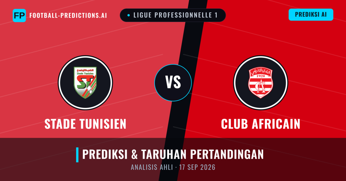 Stade Tunisien vs Club Africain — prediksi dan pratinjau pertandingan