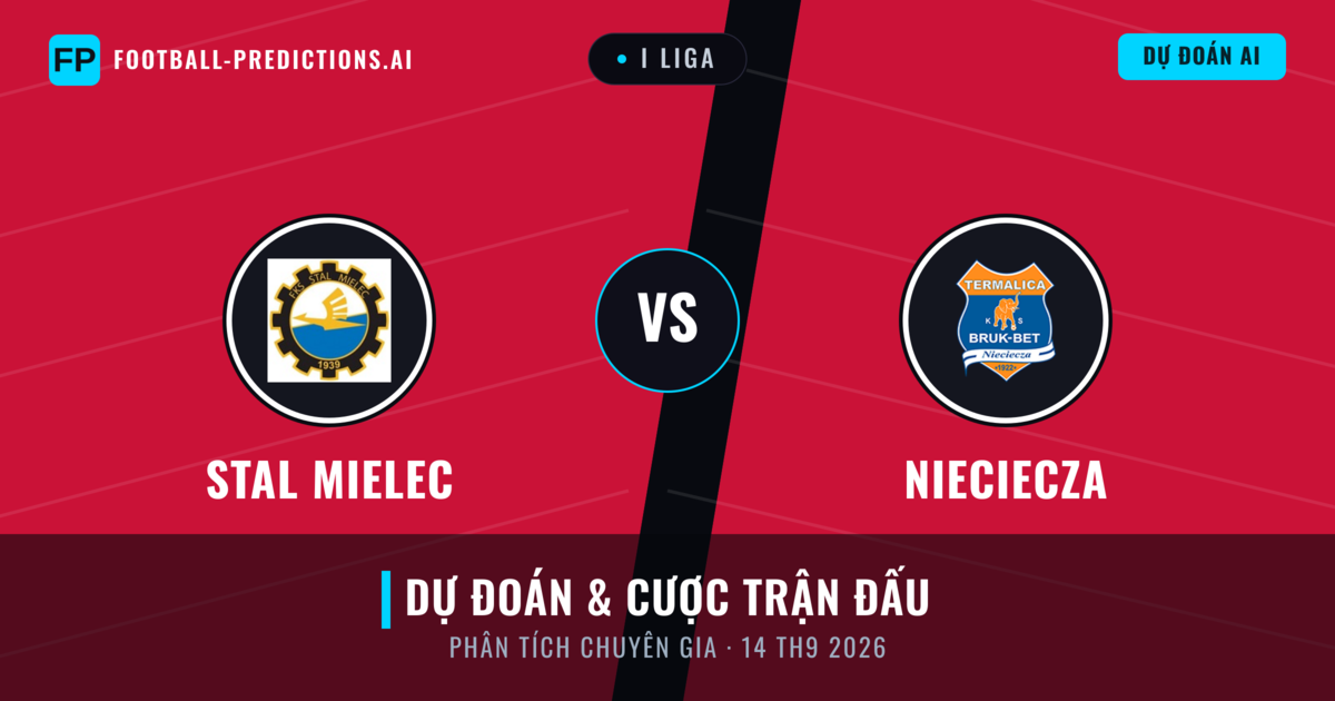 Stal Mielec vs Nieciecza — dự đoán và xem trước trận đấu