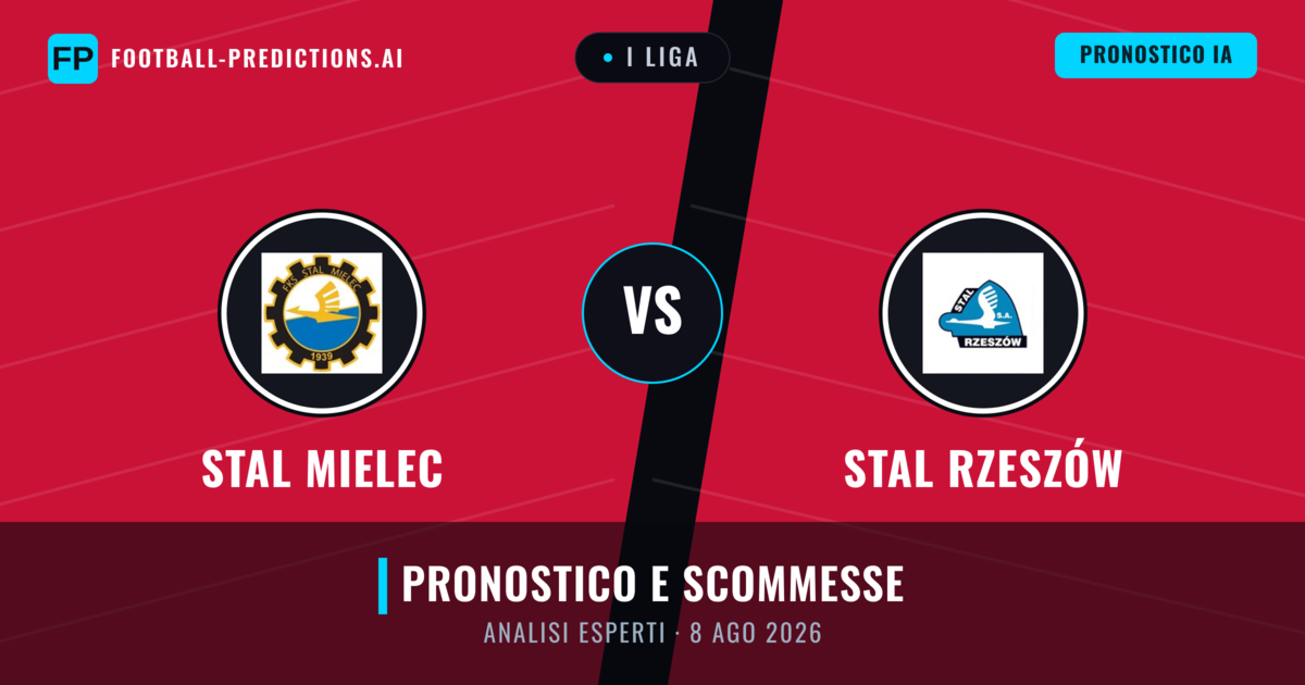 Stal Mielec vs Stal Rzeszów — pronostico e anteprima del match