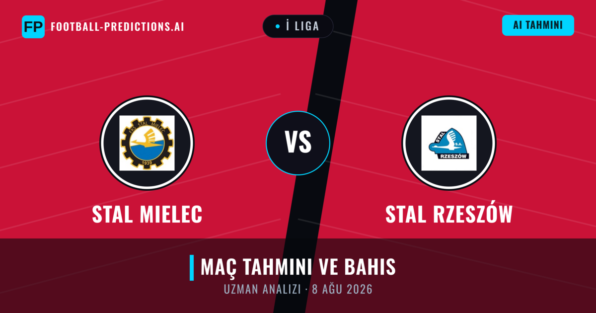 Stal Mielec - Stal Rzeszów — maç tahmini ve önizleme