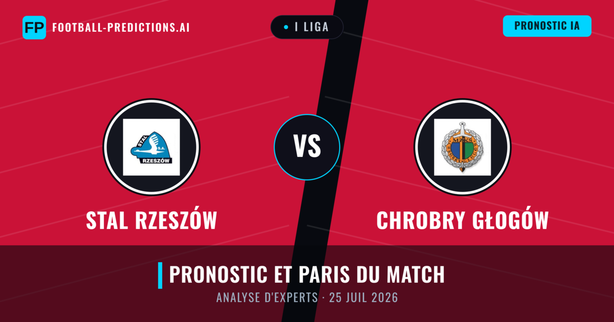 Stal Rzeszów vs Chrobry Głogów — pronostic et avant-match