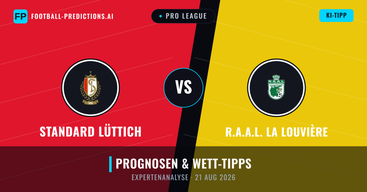 Standard Lüttich vs R.A.A.L. La Louvière — Prognose und Spielvorschau