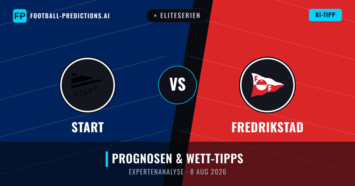 Start vs Fredrikstad — Prognose und Spielvorschau