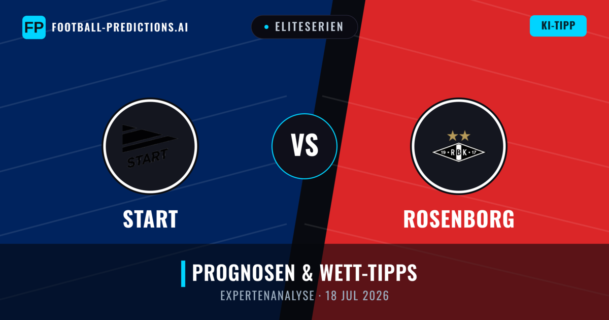 Start vs Rosenborg — Prognose und Spielvorschau