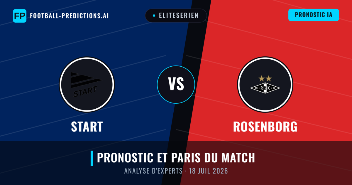 Start vs Rosenborg — pronostic et avant-match