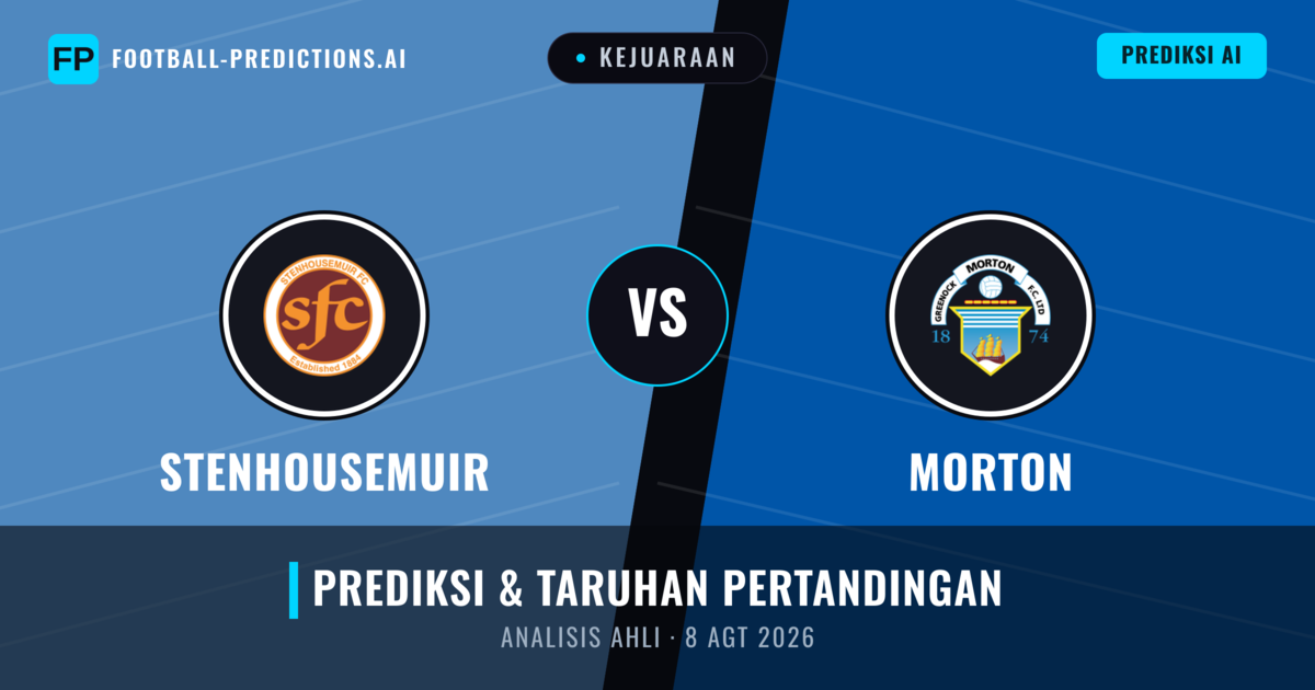 Stenhousemuir vs Morton — prediksi dan pratinjau pertandingan