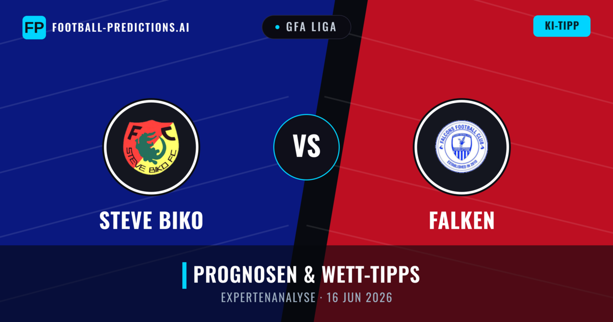 Steve Biko vs Falken — Prognose und Spielvorschau