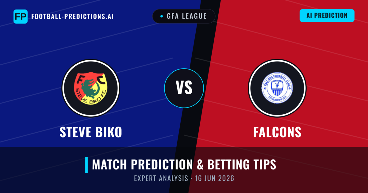 Steve Biko vs Falcons — match prediction & preview