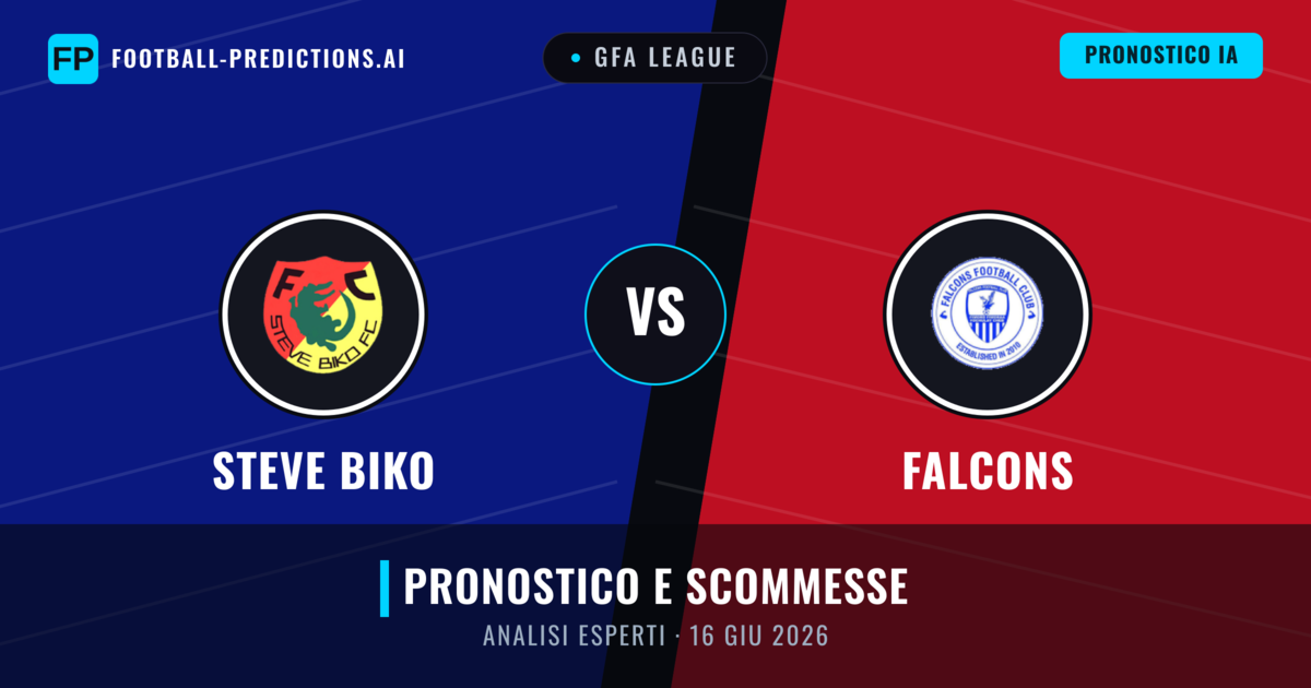 Steve Biko vs Falcons — pronostico e anteprima del match