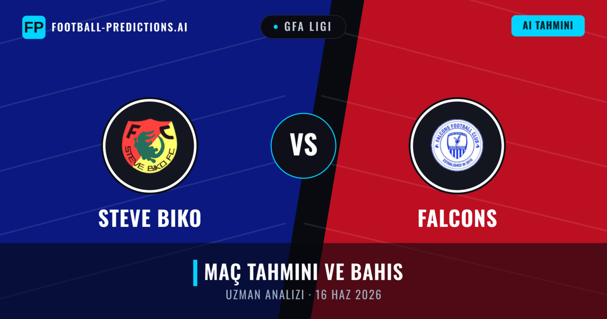 Steve Biko - Falcons — maç tahmini ve önizleme