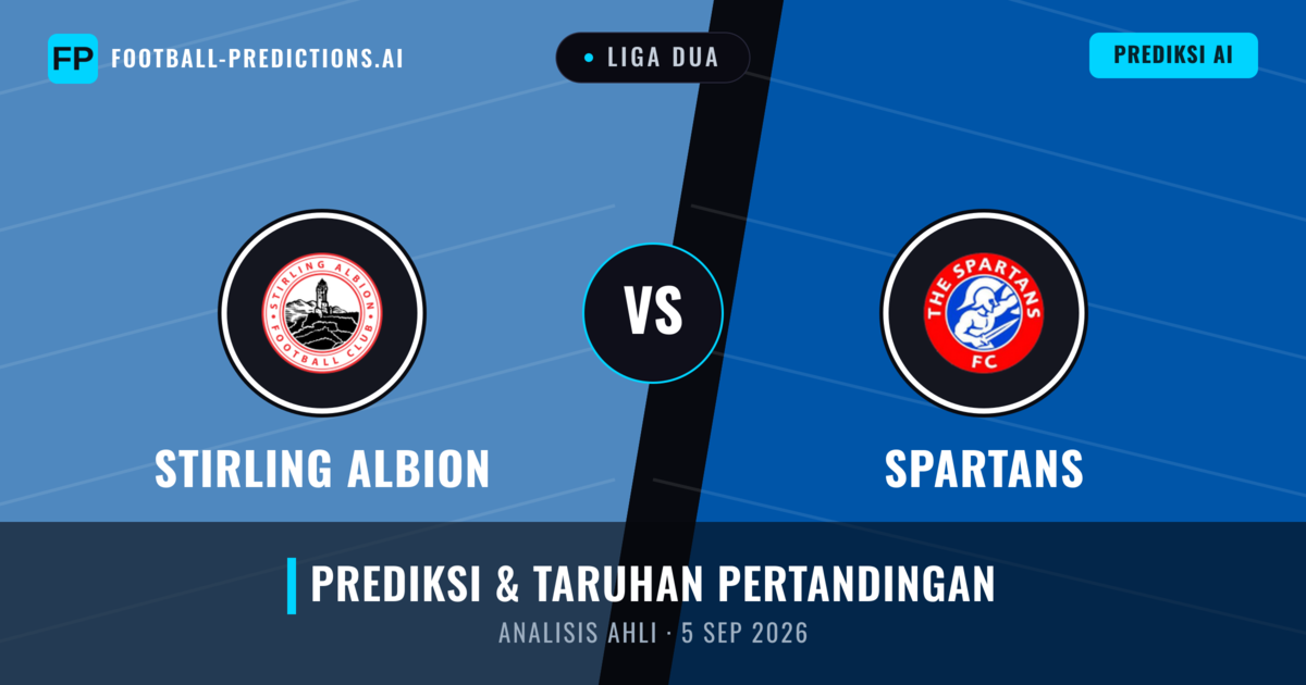 Stirling Albion vs Spartans — prediksi dan pratinjau pertandingan