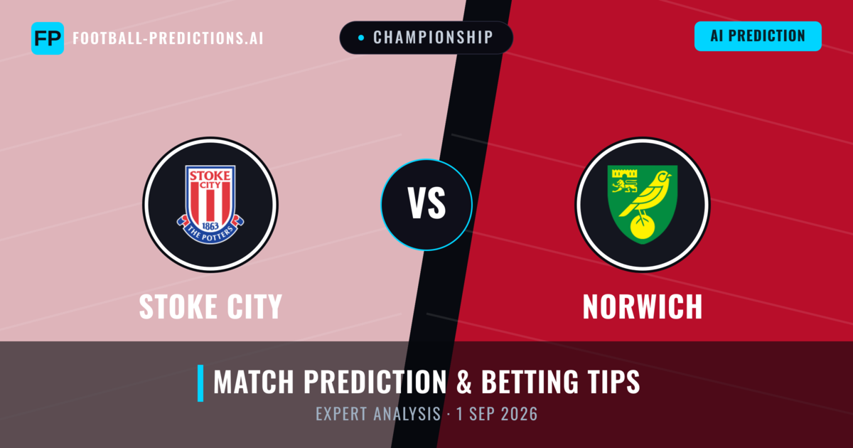 Stoke City vs Norwich — match prediction & preview