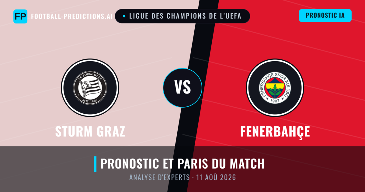 Sturm Graz vs Fenerbahçe — pronostic et avant-match