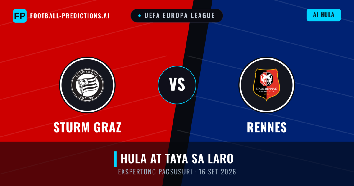 Sturm Graz vs Rennes — hula at preview ng laban