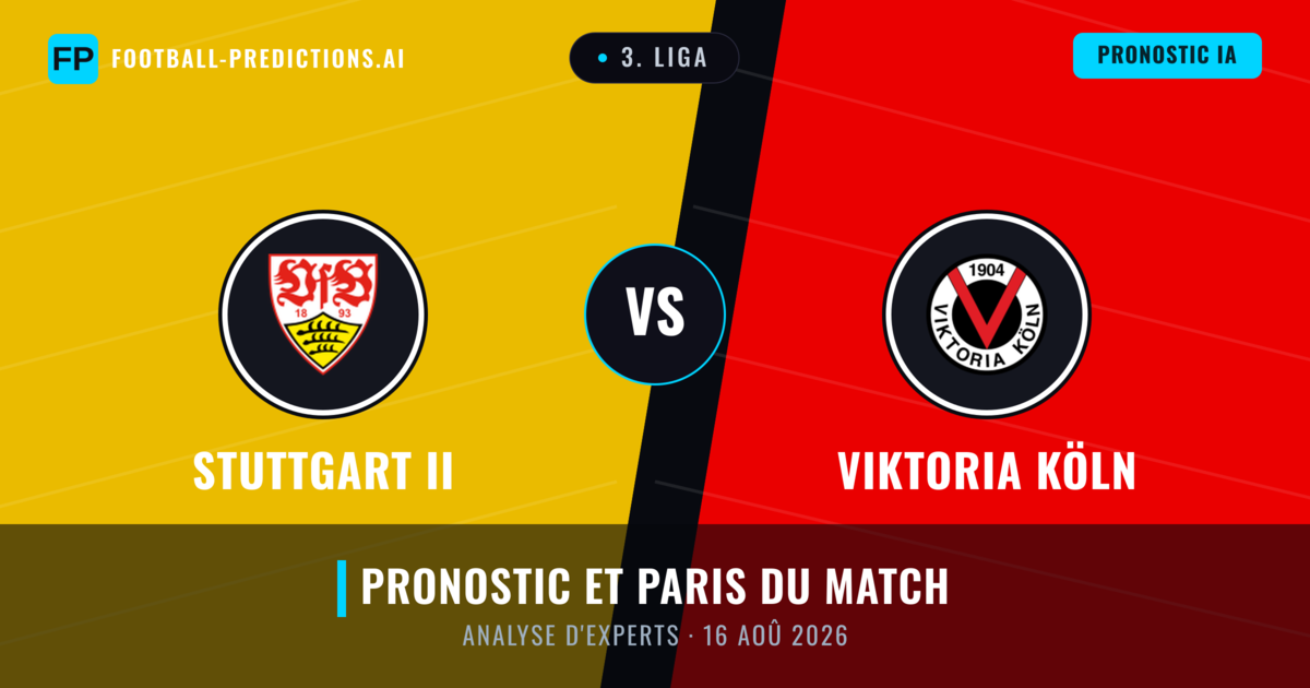 Stuttgart II vs Viktoria Köln — pronostic et avant-match