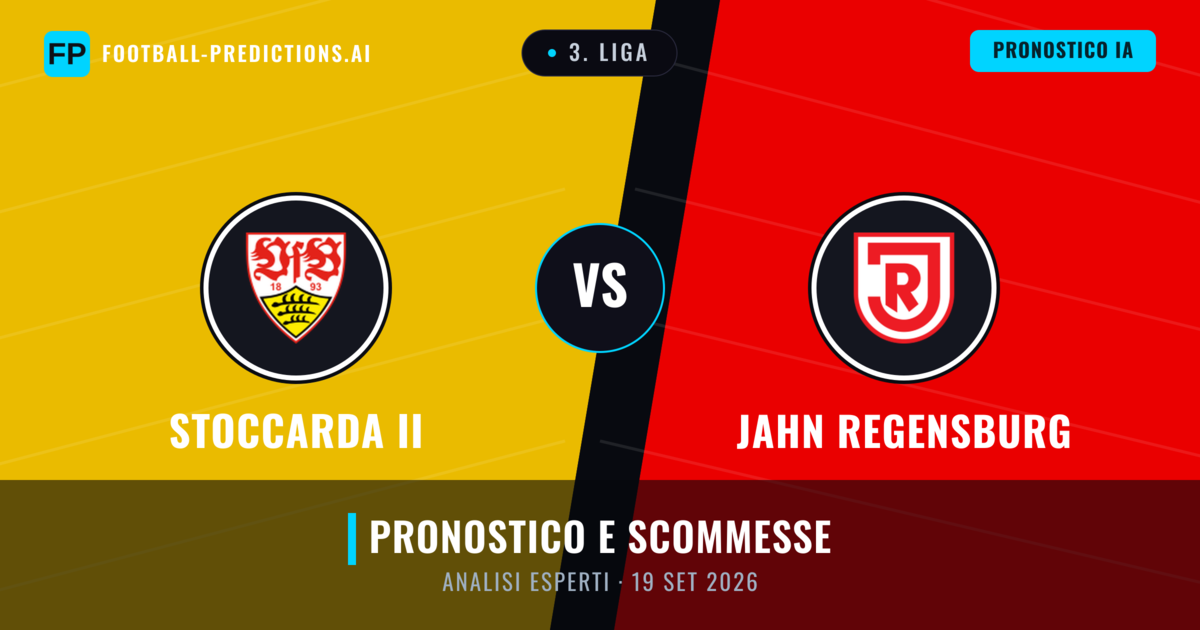 Stoccarda II vs Jahn Regensburg — pronostico e anteprima del match