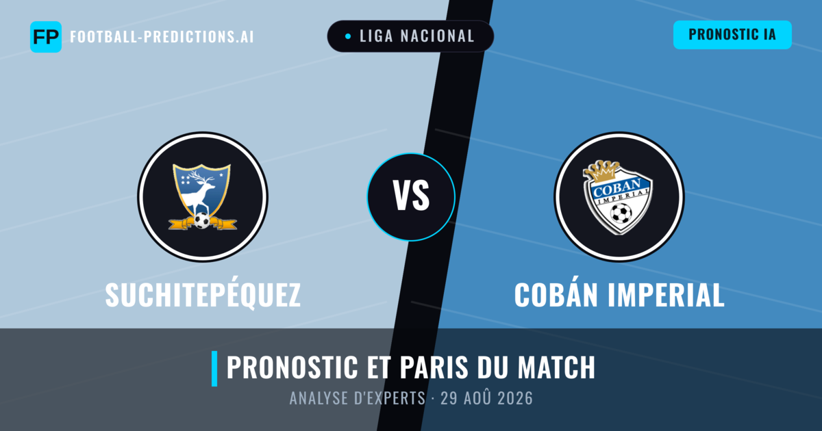 Suchitepéquez vs Cobán Imperial — pronostic et avant-match