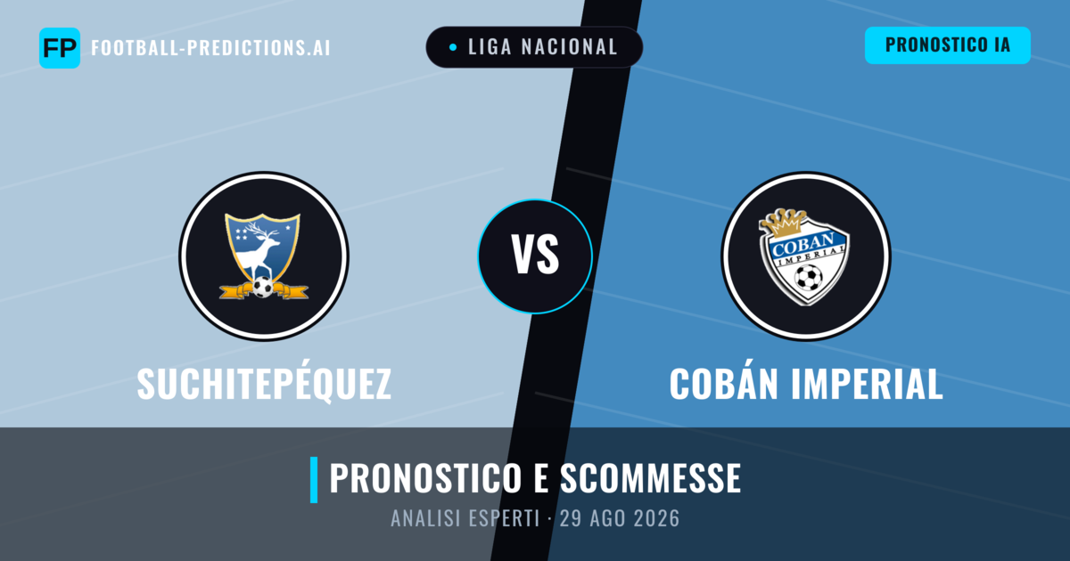 Suchitepéquez vs Cobán Imperial — pronostico e anteprima del match