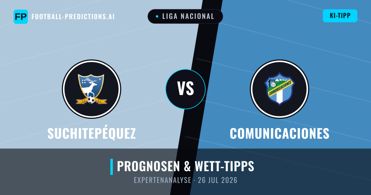 Suchitepéquez vs Comunicaciones — Prognose und Spielvorschau