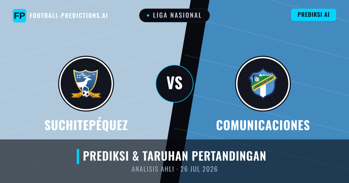 Suchitepéquez vs Comunicaciones — prediksi dan pratinjau pertandingan
