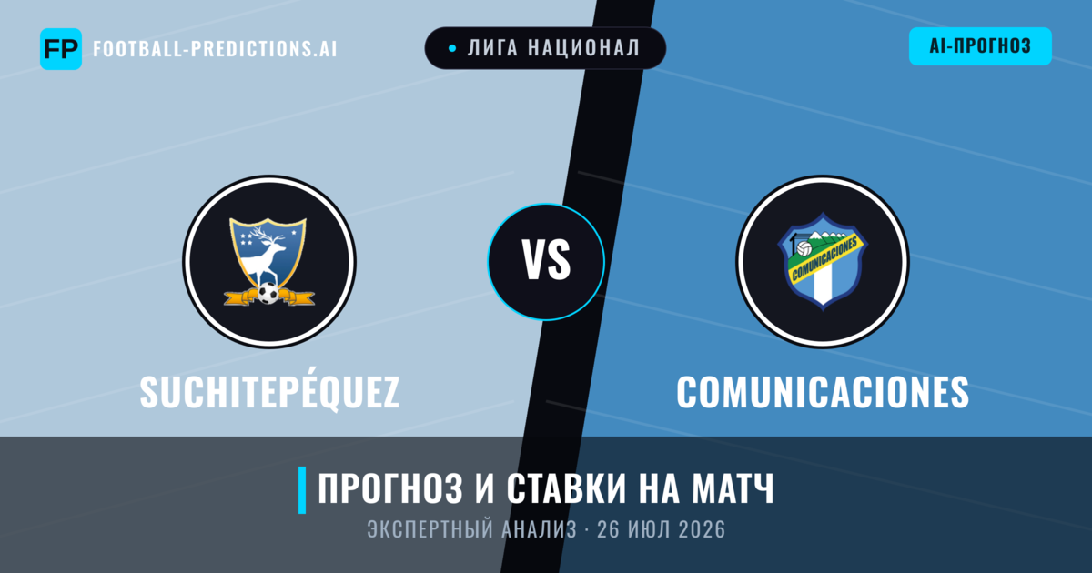 Suchitepéquez – Comunicaciones — прогноз и превью матча
